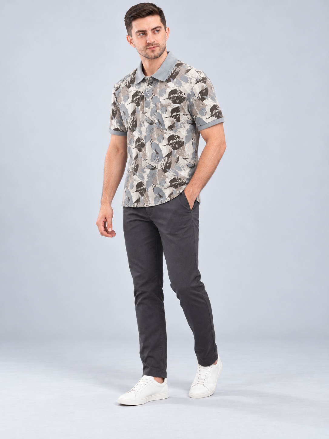 Men’s Premium Cotton Blend Half Sleeve T-Shirt