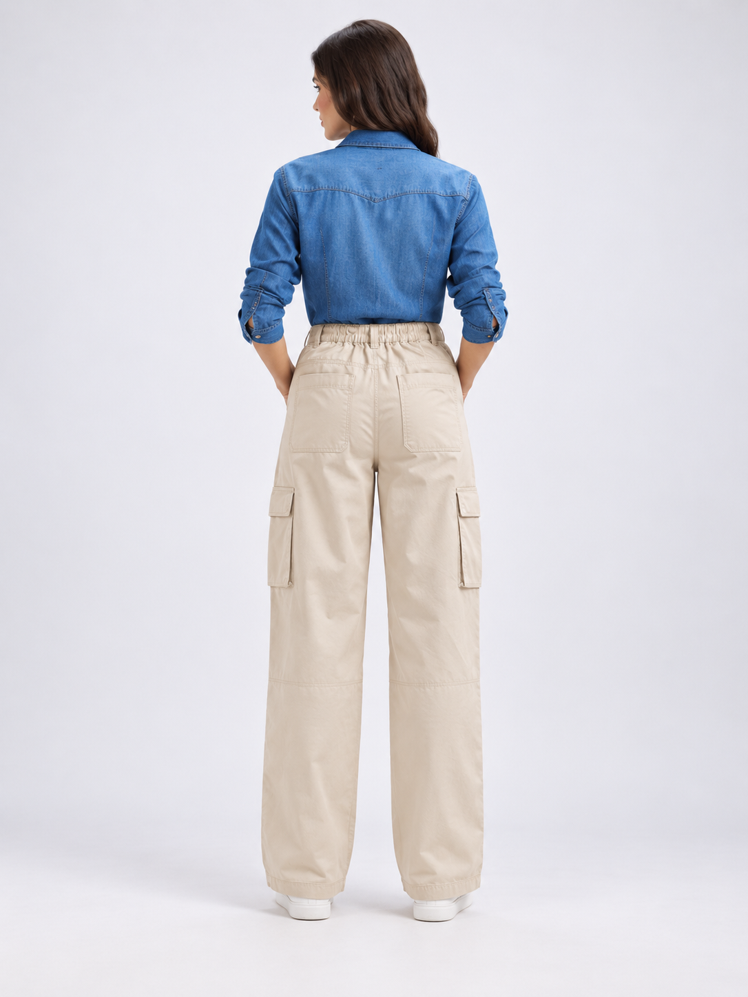 Women’s Premium Comfort Fit Denim Cargo