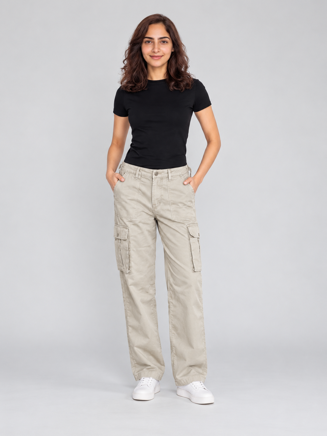 Women’s Premium Comfort Fit Denim Cargo