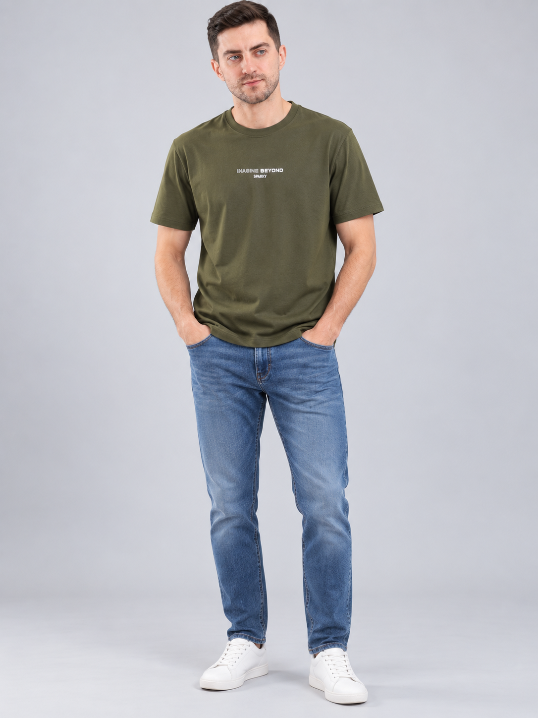 Men’s Premium Cotton Blend T-Shirt