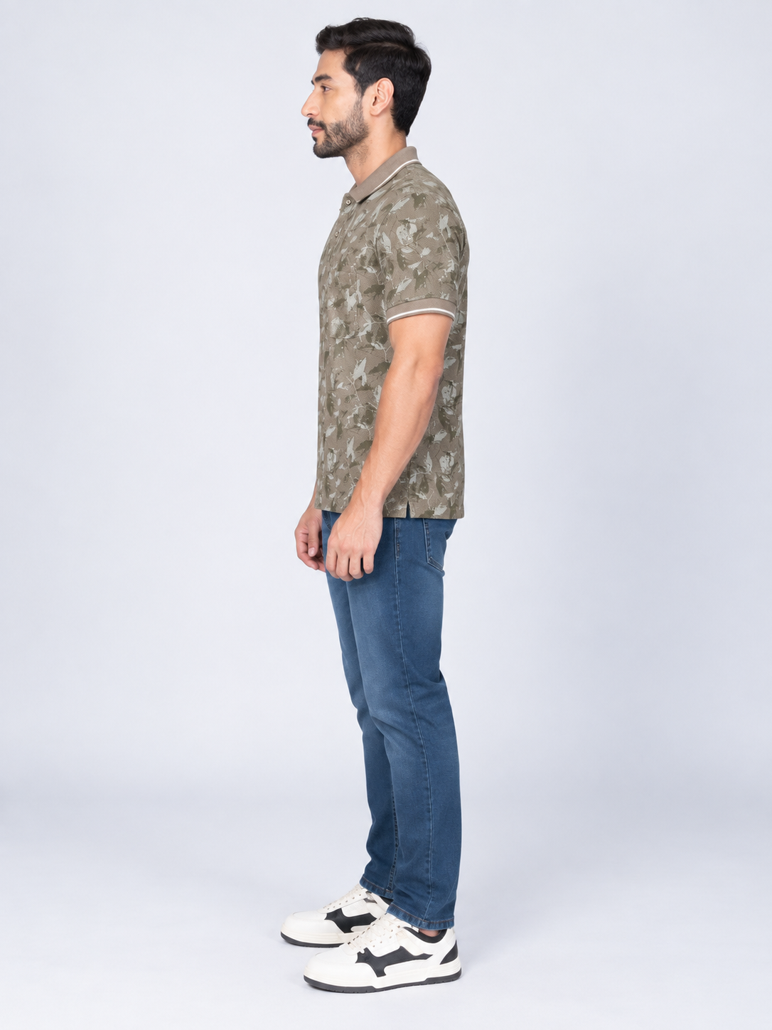 Men’s Premium Cotton Blend Half Sleeve T-Shirt