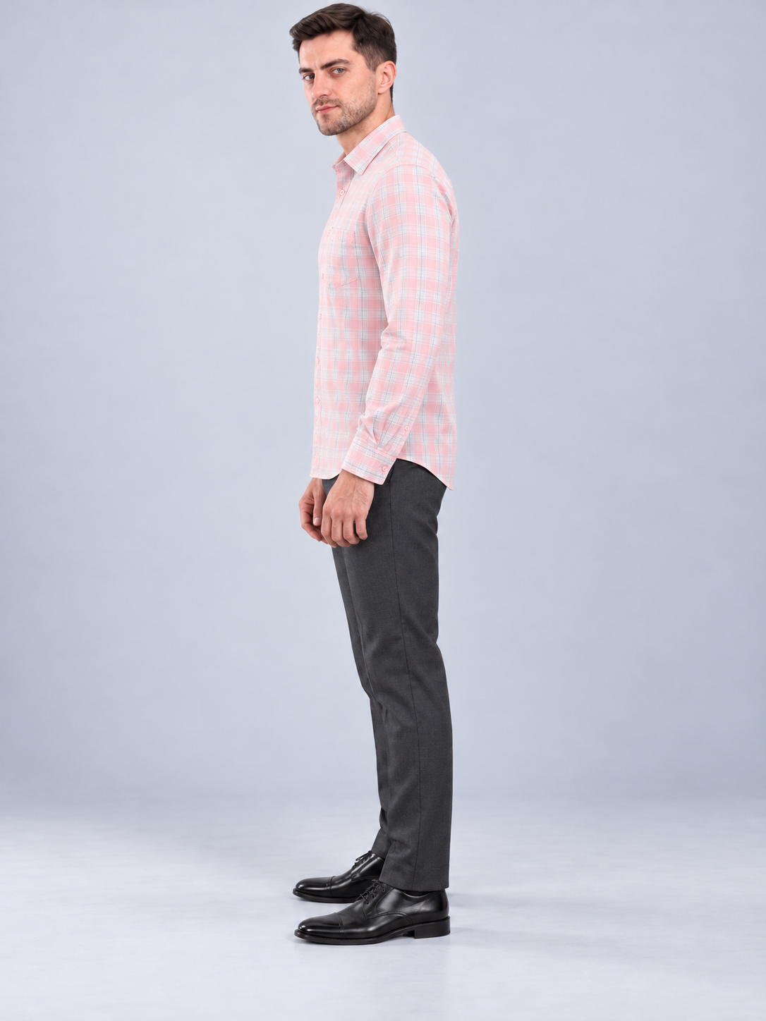 Men’s Premium Checked Casual Shirt
