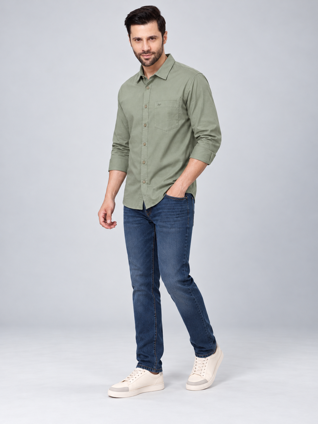 Men’s Premium Plain Casual Shirt