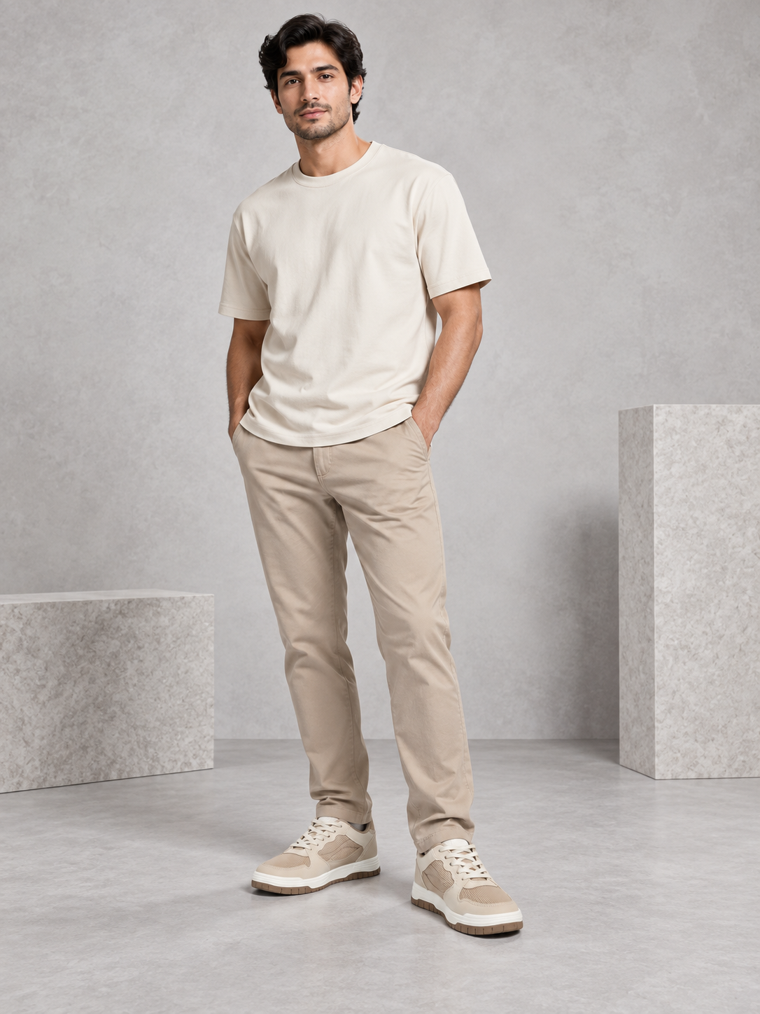 Men's Primum Beige Colour Casual Shose