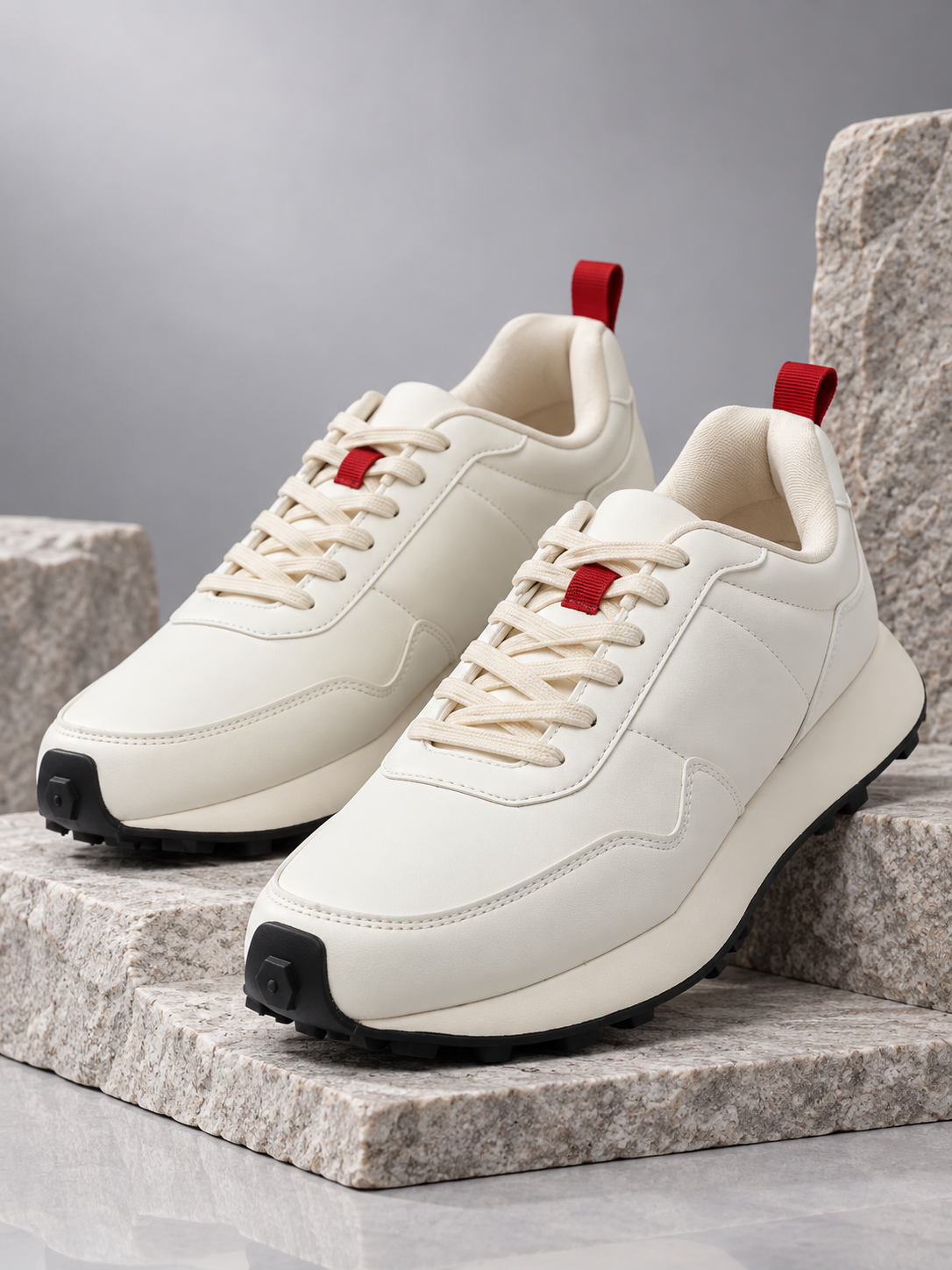 Men's Primum White Colour Casual Shose