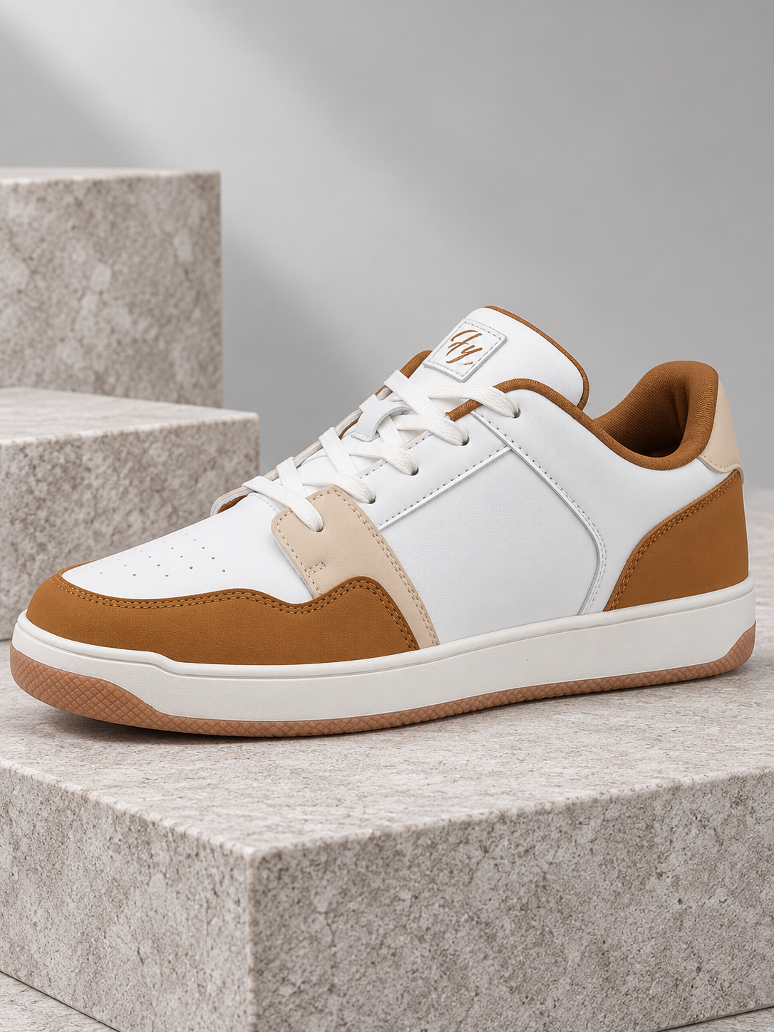 Men's Primum Off White Colour Casual Shose