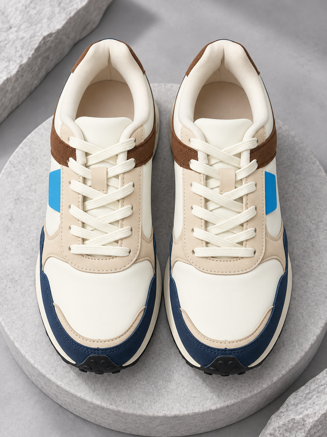 Men's Primum Off White Colour Casual Shose