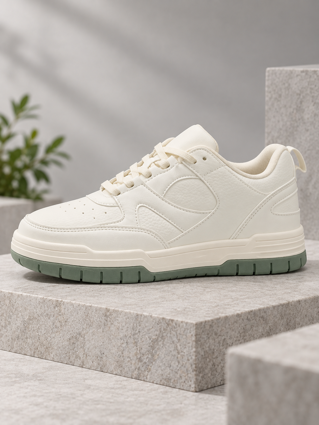 Men's Primum White Colour Casual Shose