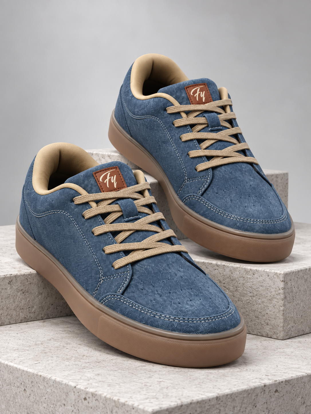 Men's Primum Denim Blue Colour Casual Shose