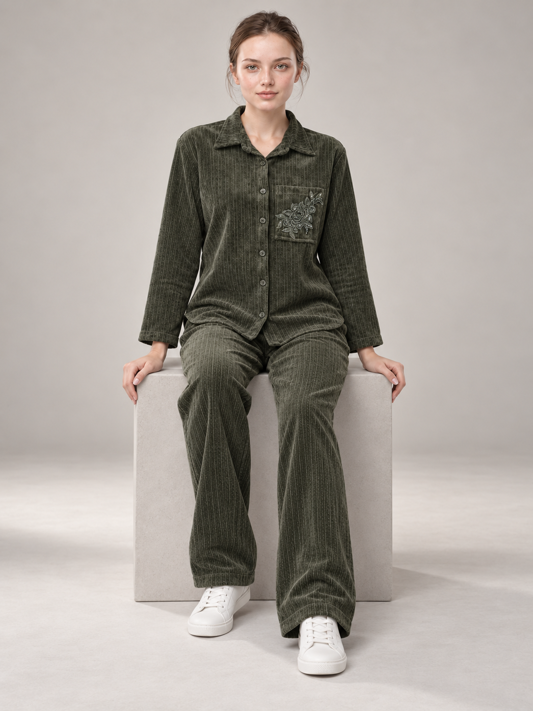 Women’s Premium Co-ord Set – Stylish Top & Matching Bottom