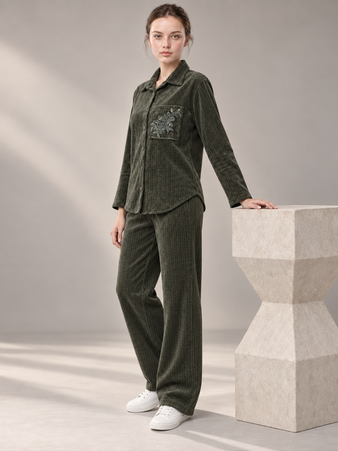 Women’s Premium Co-ord Set – Stylish Top & Matching Bottom
