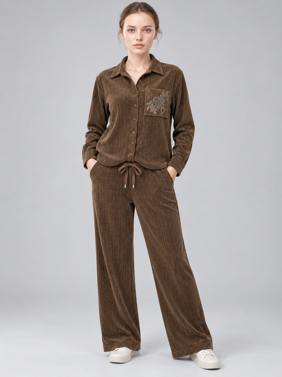 Women’s Premium Co-ord Set – Stylish Top & Matching Bottom