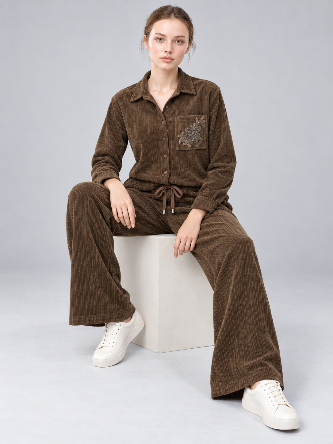 Women’s Premium Co-ord Set – Stylish Top & Matching Bottom