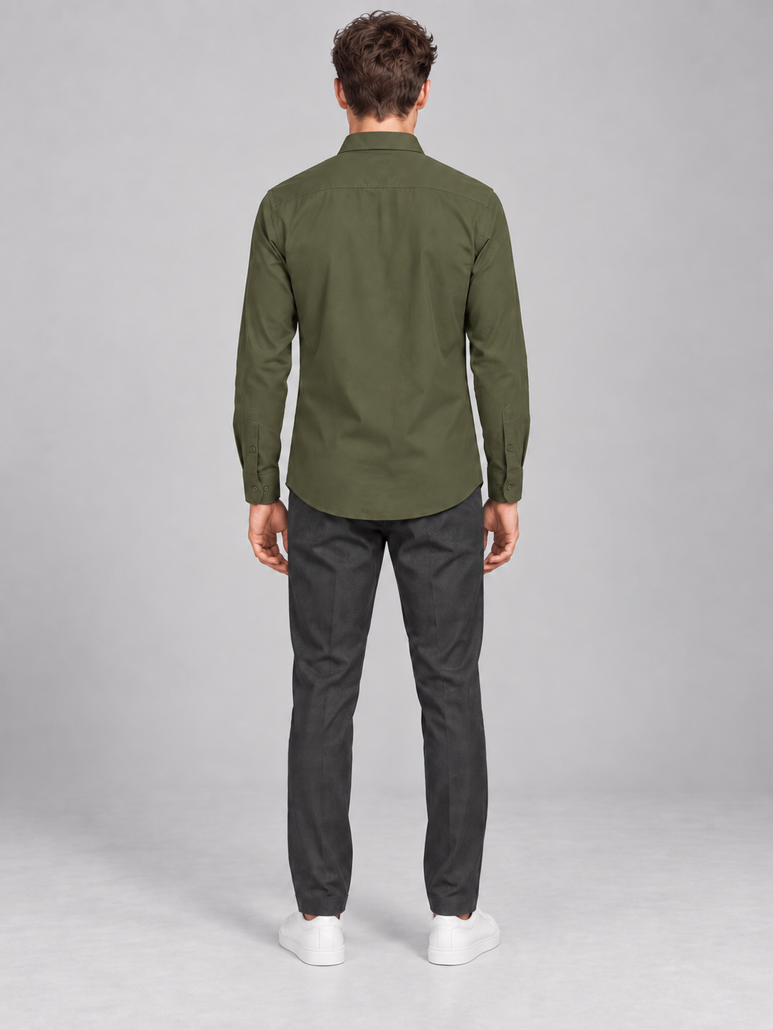 Men's Premium Olive Shirt