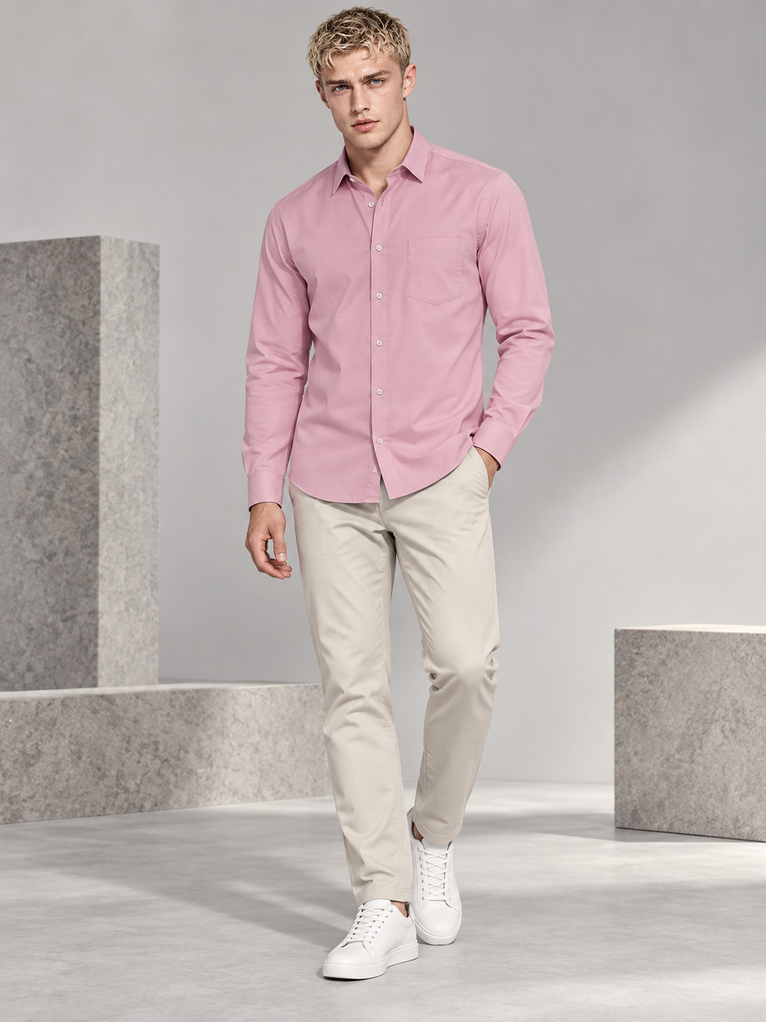 Men’s Premium Slim Fit Casual Shirt