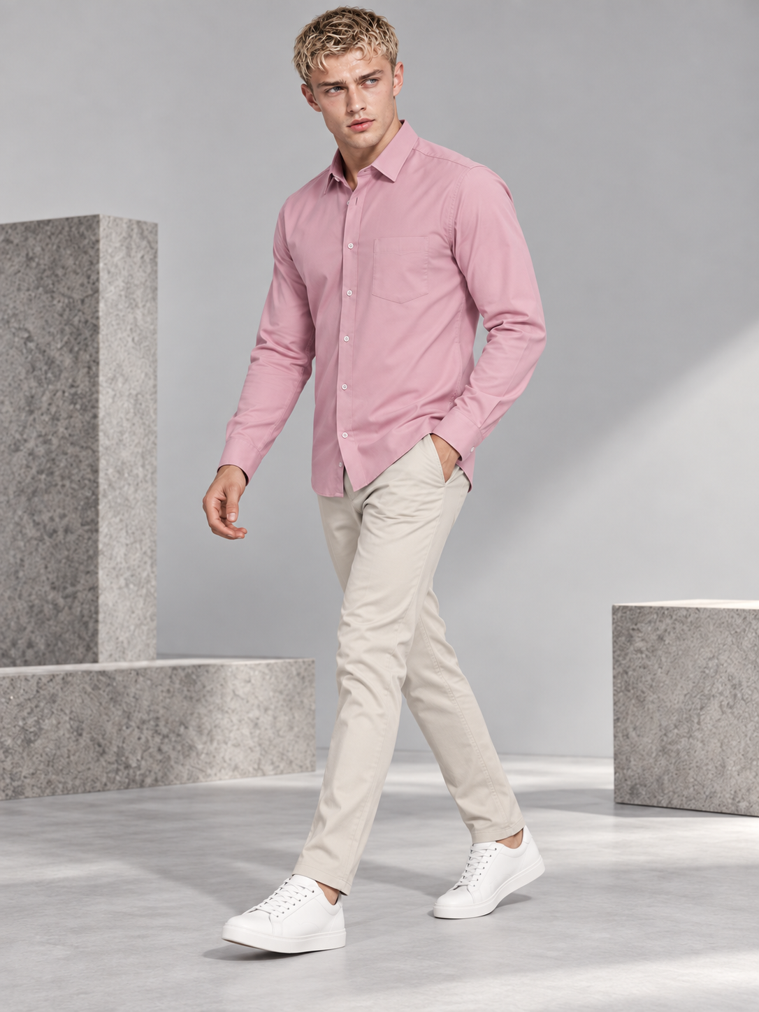 Men’s Premium Slim Fit Casual Shirt