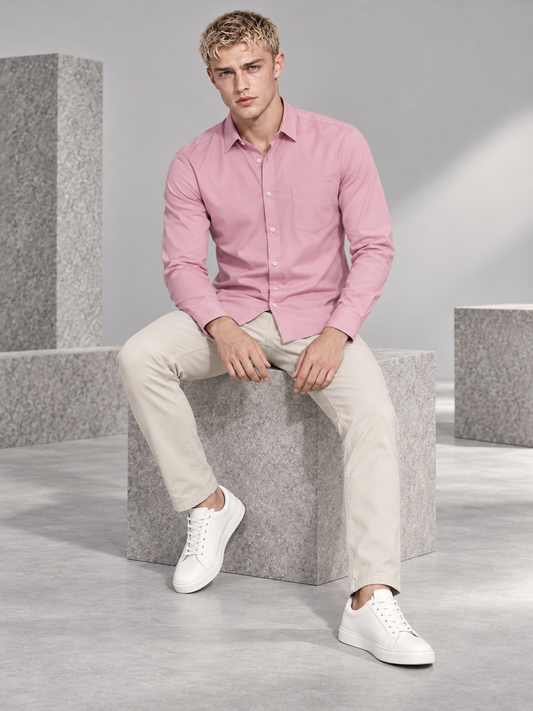 Men’s Premium Slim Fit Casual Shirt