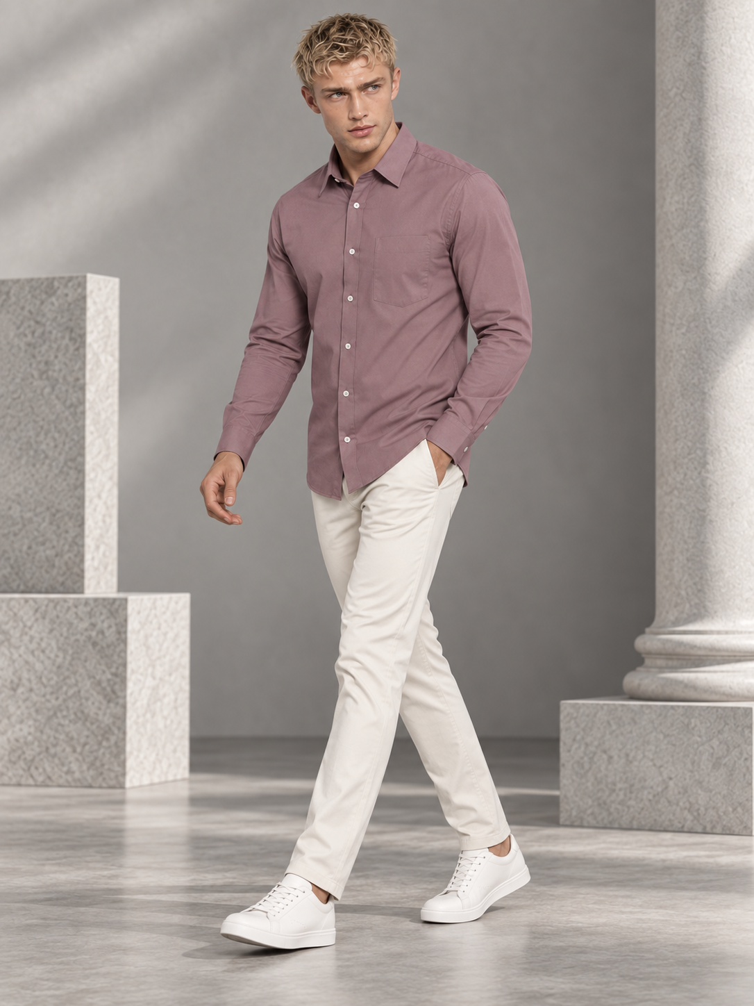 Men’s Premium Slim Fit Casual Shirt