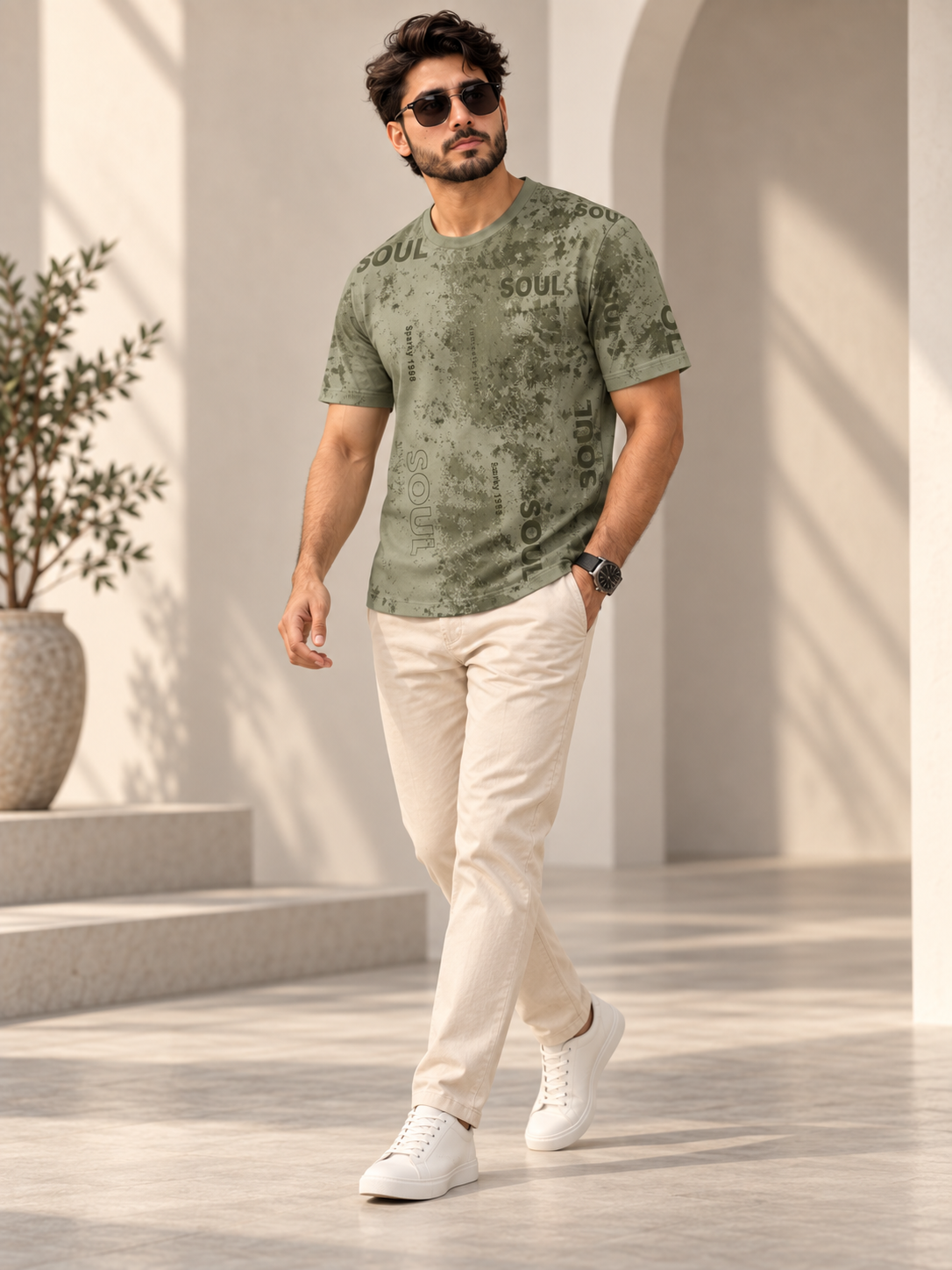 Men’s Premium Cotton Blend T-Shirt