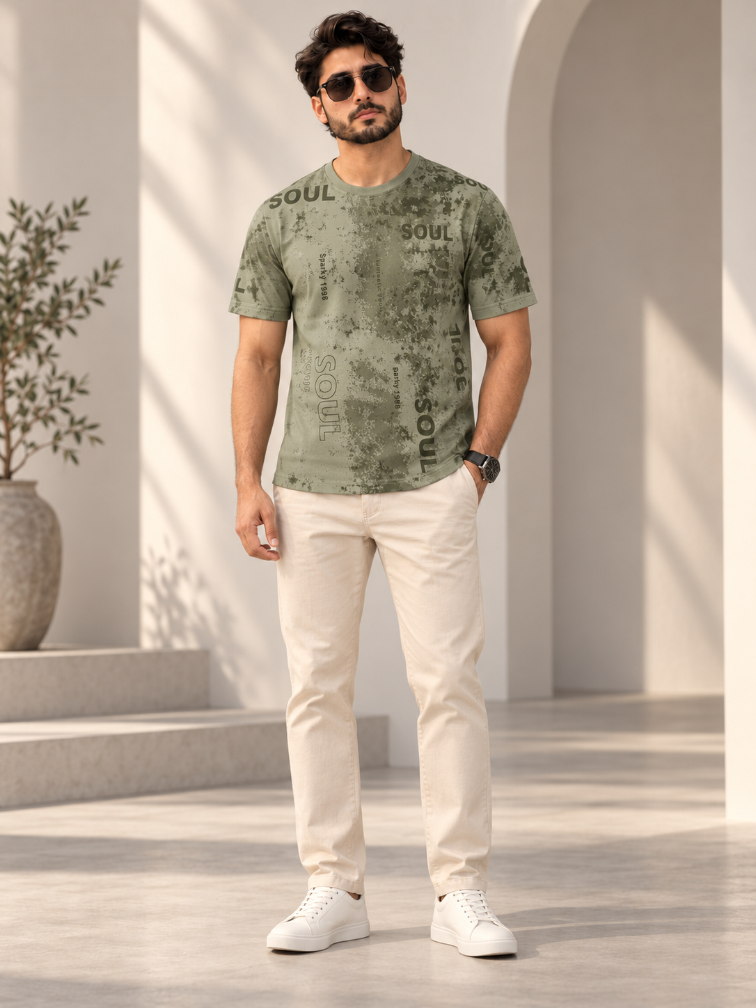 Men’s Premium Cotton Blend T-Shirt