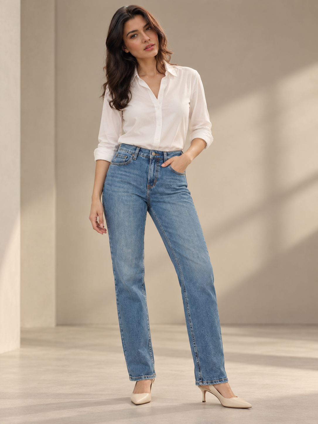 Women’s Premium Comfort Fit Denim Jeans