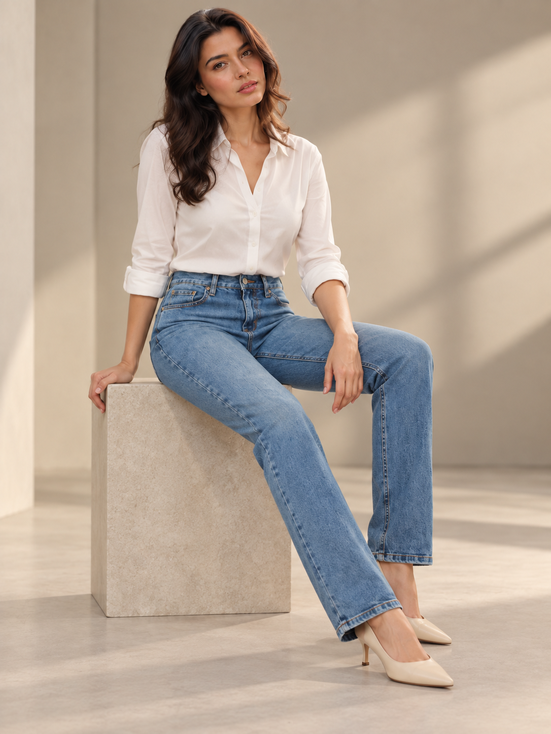 Women’s Premium Comfort Fit Denim Jeans