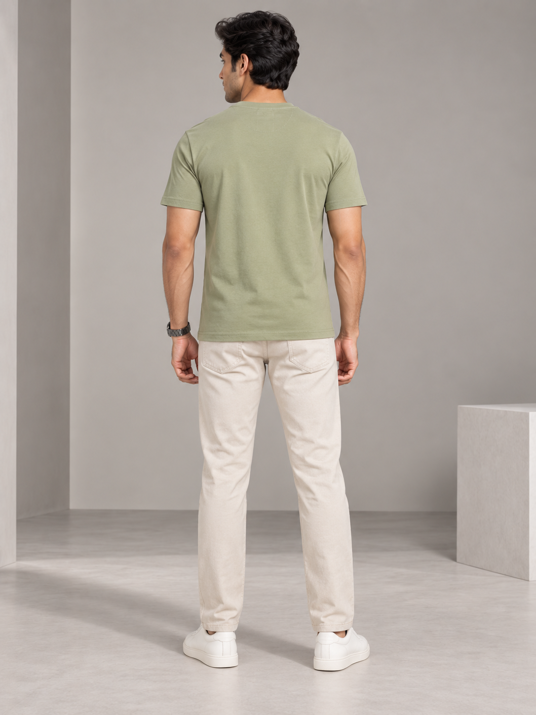 Men’s Premium Cotton Half Sleeve T-Shirt