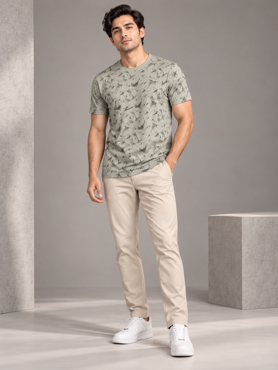Men’s Premium Cotton Half Sleeve T-Shirt