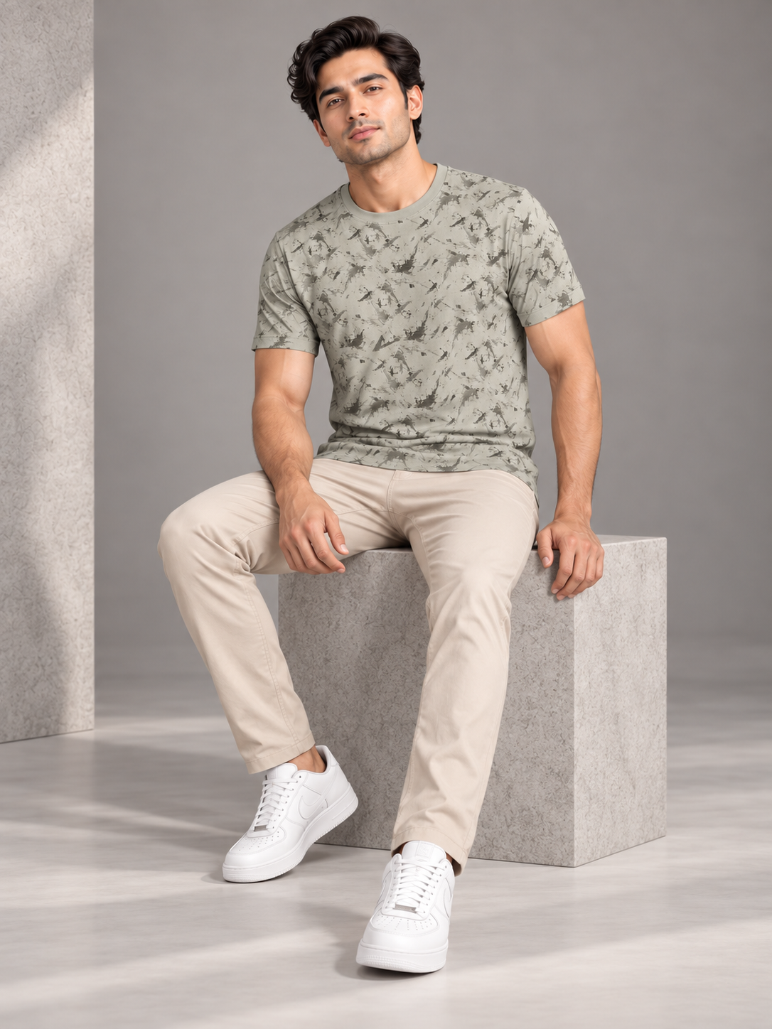 Men’s Premium Cotton Half Sleeve T-Shirt