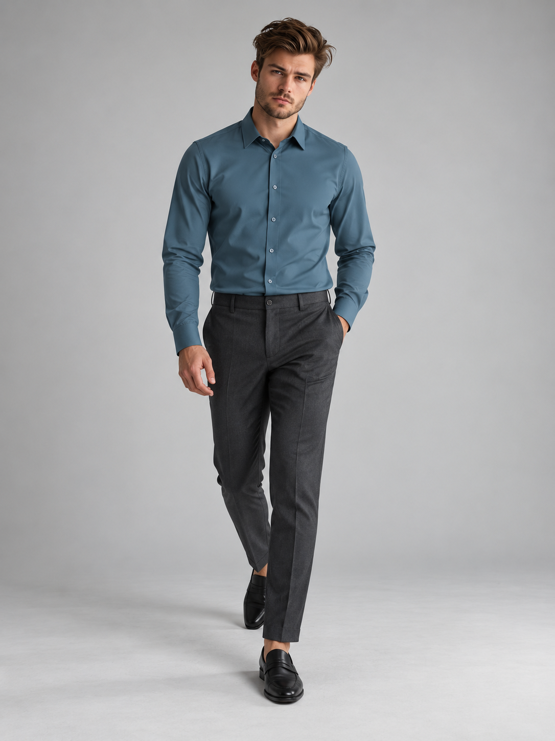 Men’s Premium Slim Fit Casual Shirt