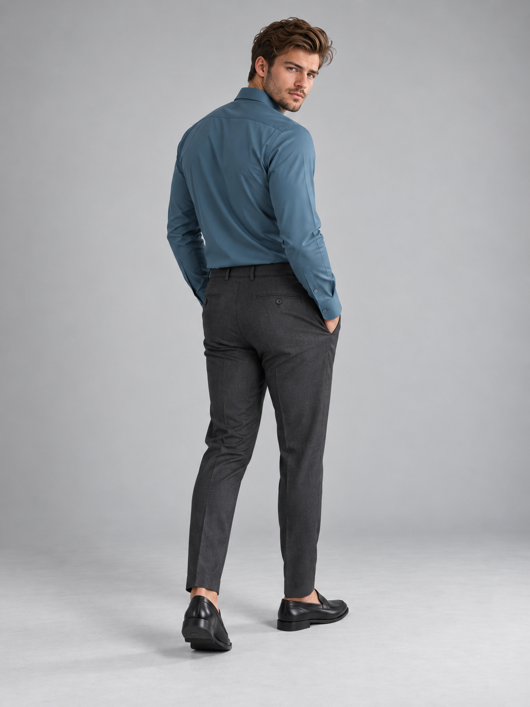 Men’s Premium Slim Fit Casual Shirt