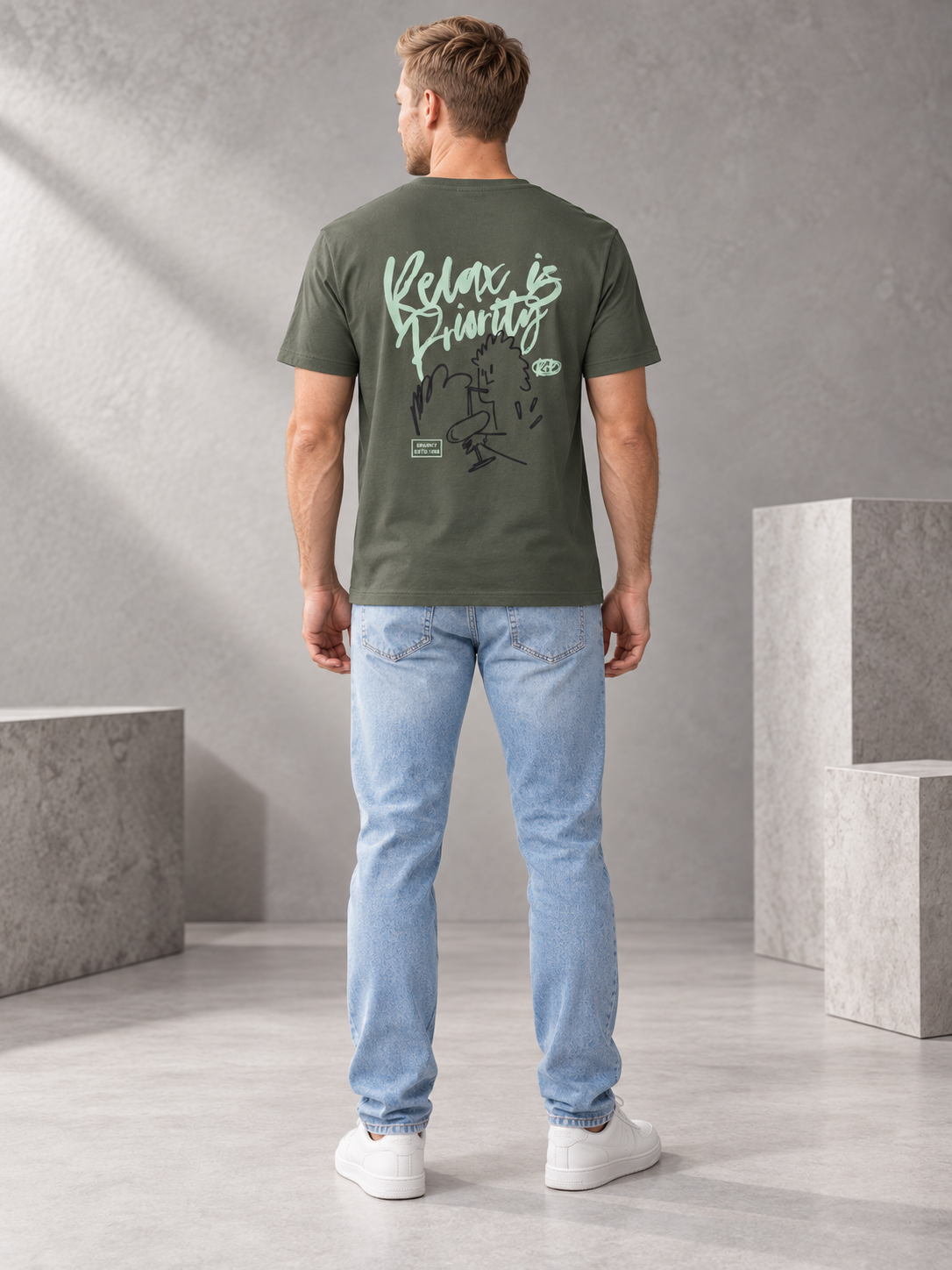 Men’s Premium Cotton Blend T-Shirt