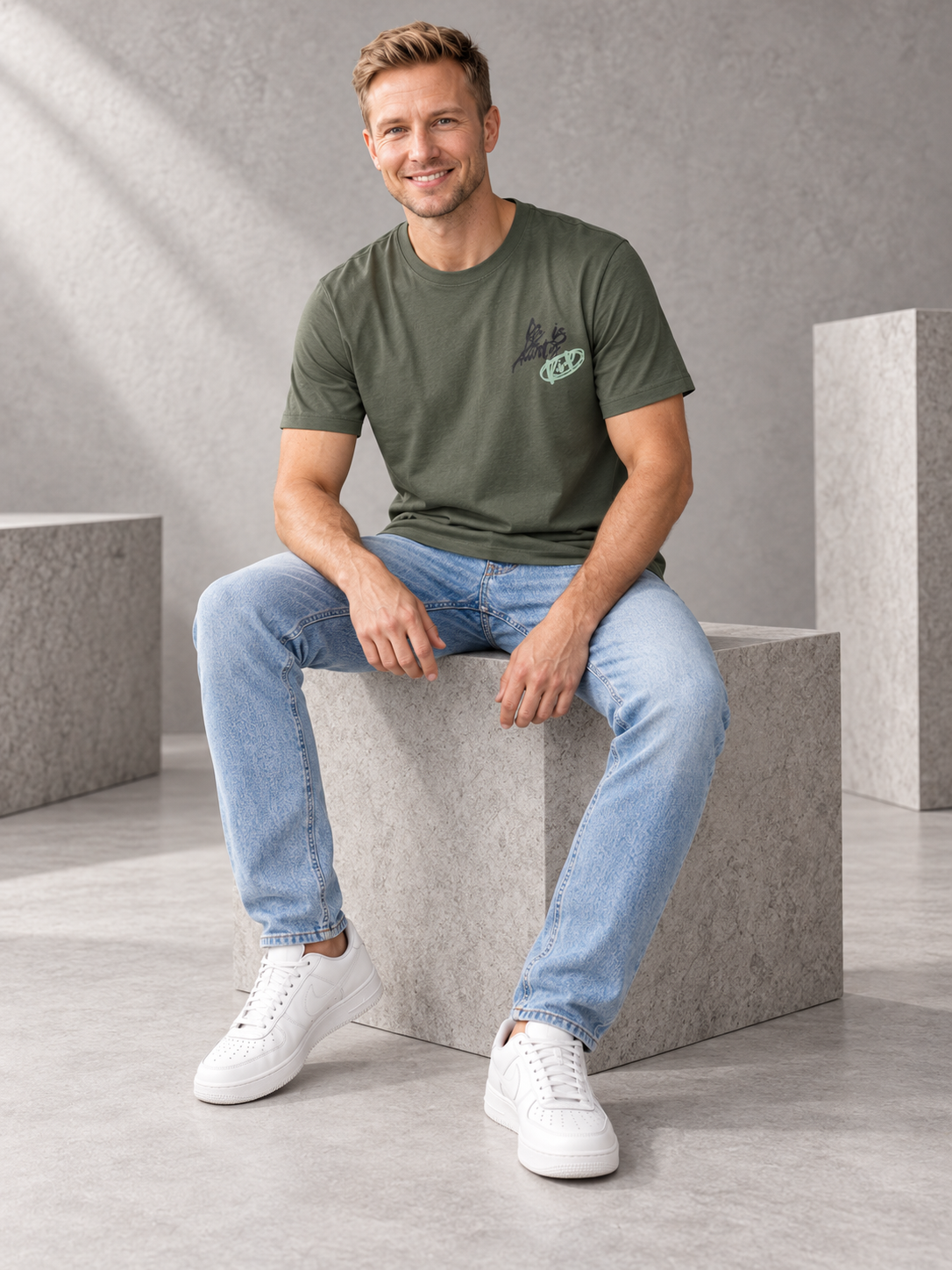 Men’s Premium Cotton Blend T-Shirt