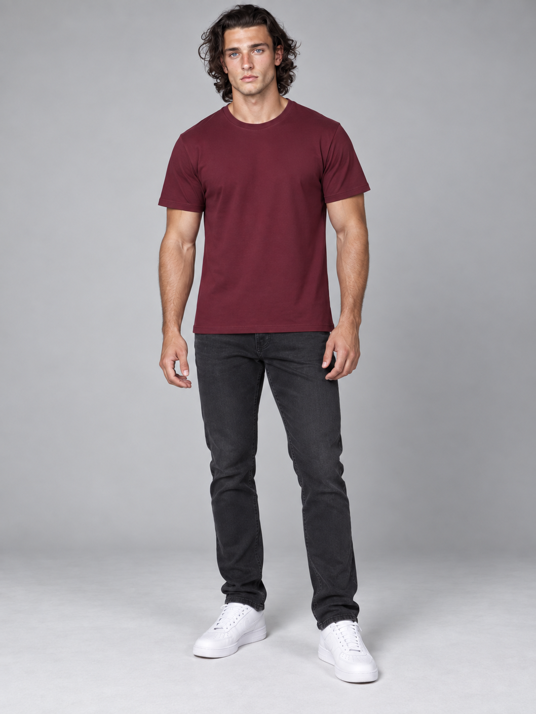 Men’s Premium Cotton Half Sleeve T-Shirt