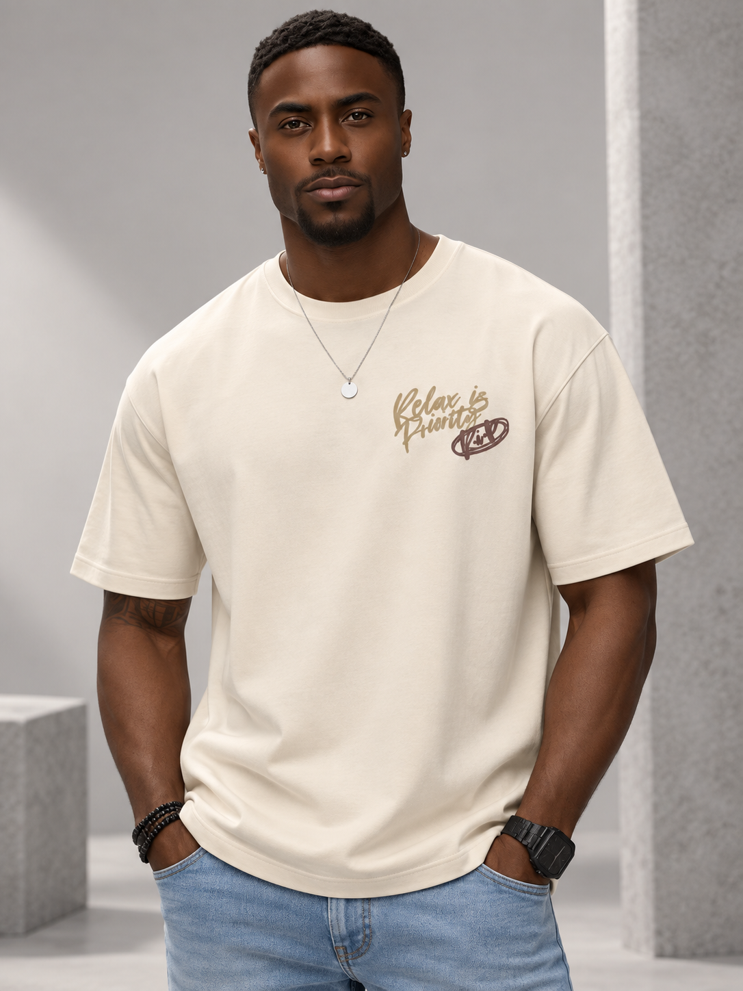 Men’s Premium Cotton Blend T-Shirt