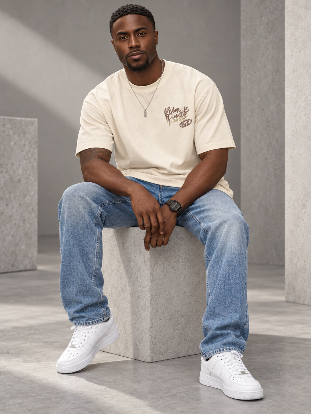 Men’s Premium Cotton Blend T-Shirt
