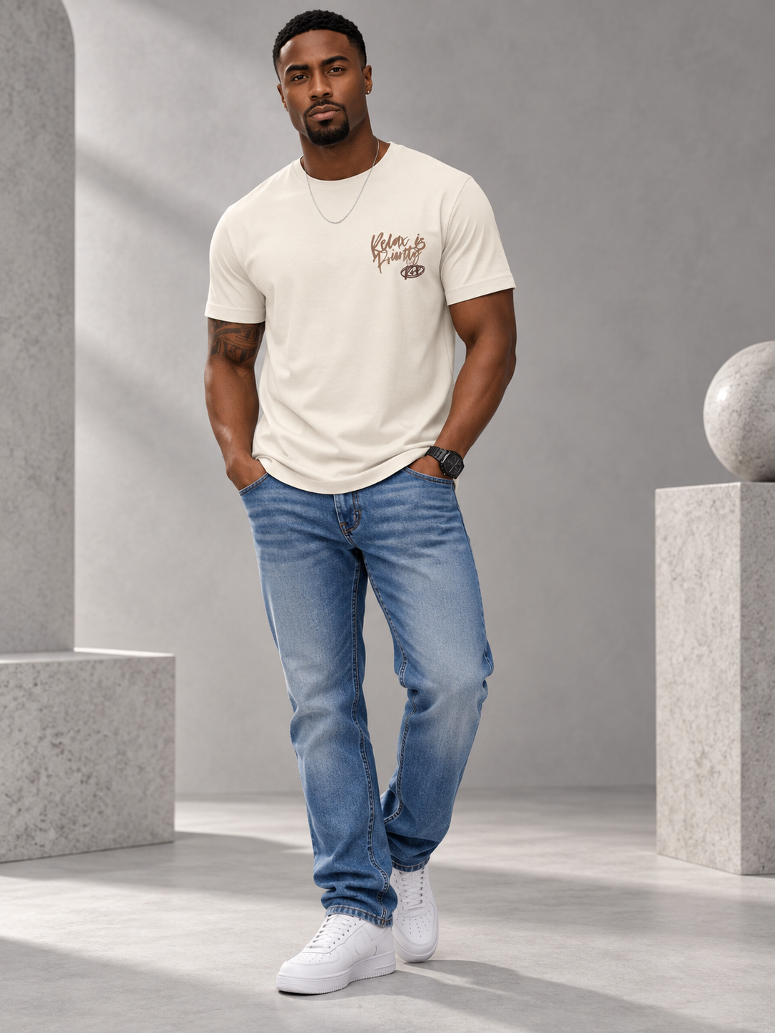 Men’s Premium Cotton Blend T-Shirt