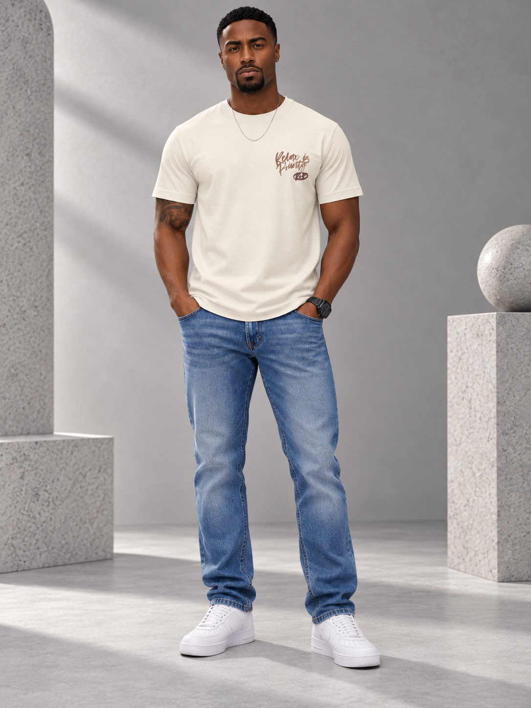 Men’s Premium Cotton Blend T-Shirt