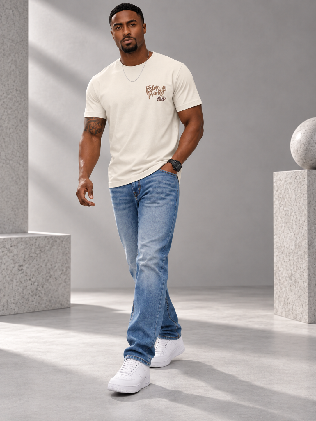 Men’s Premium Cotton Blend T-Shirt