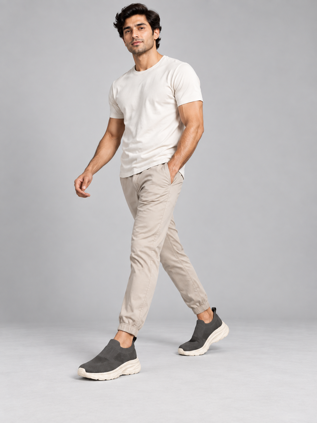 Men's Premium Light  Solid Casual Shoes