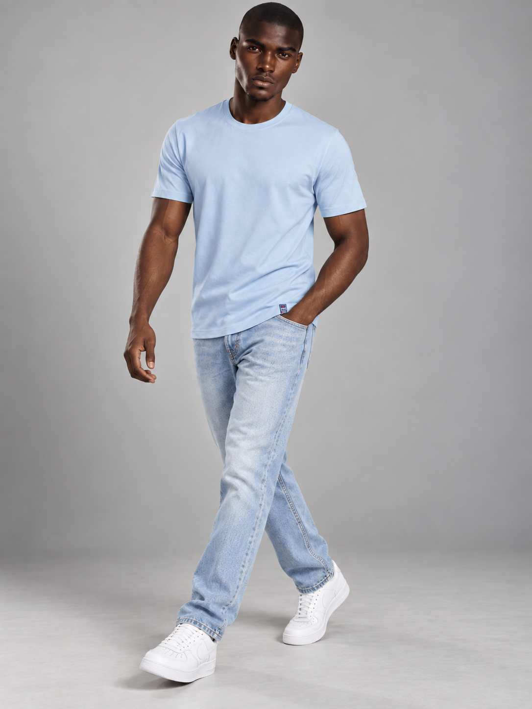 Men’s Premium Cotton Half Sleeve T-Shirt