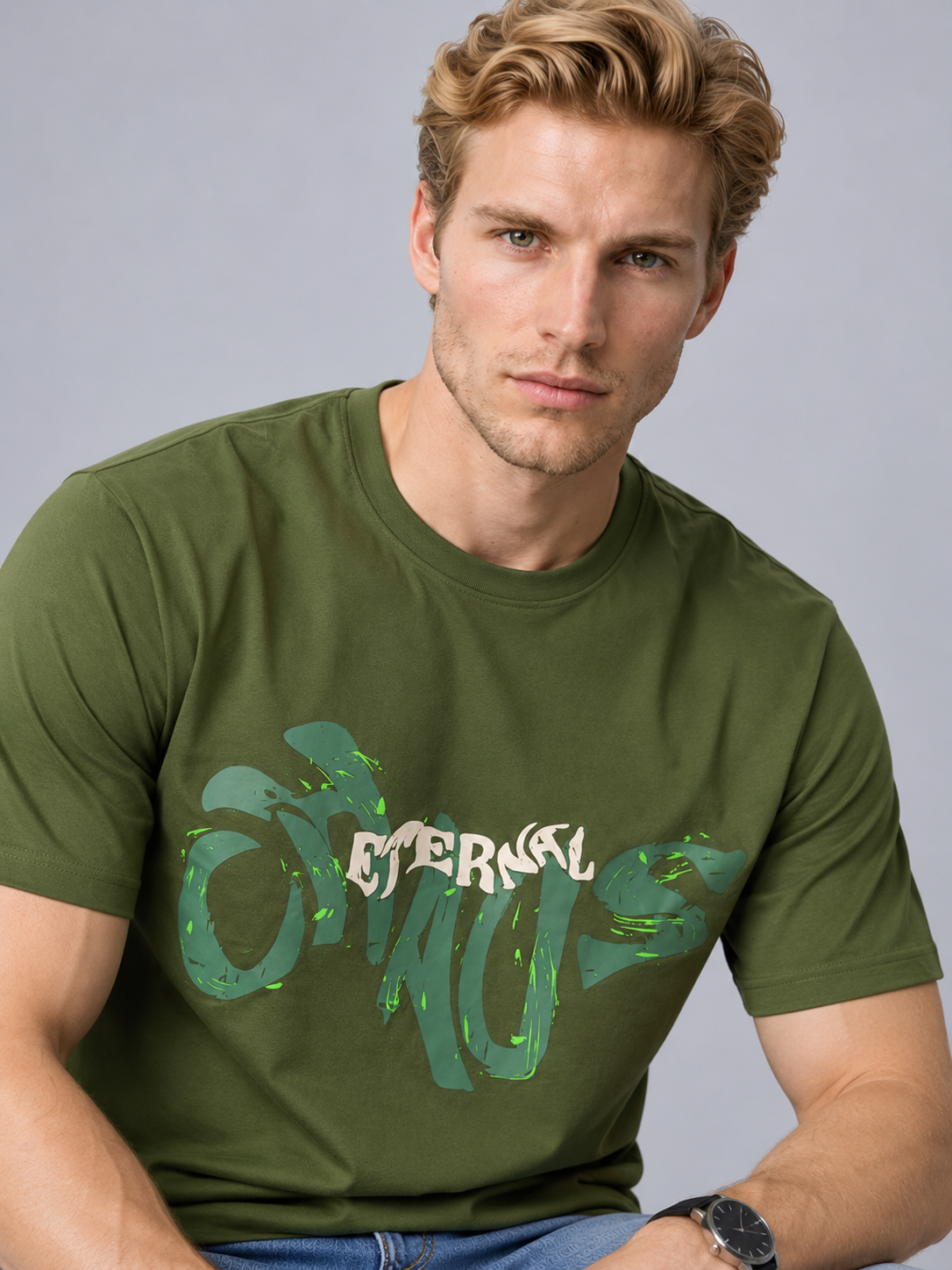 Men’s Premium Cotton Blend T-Shirt
