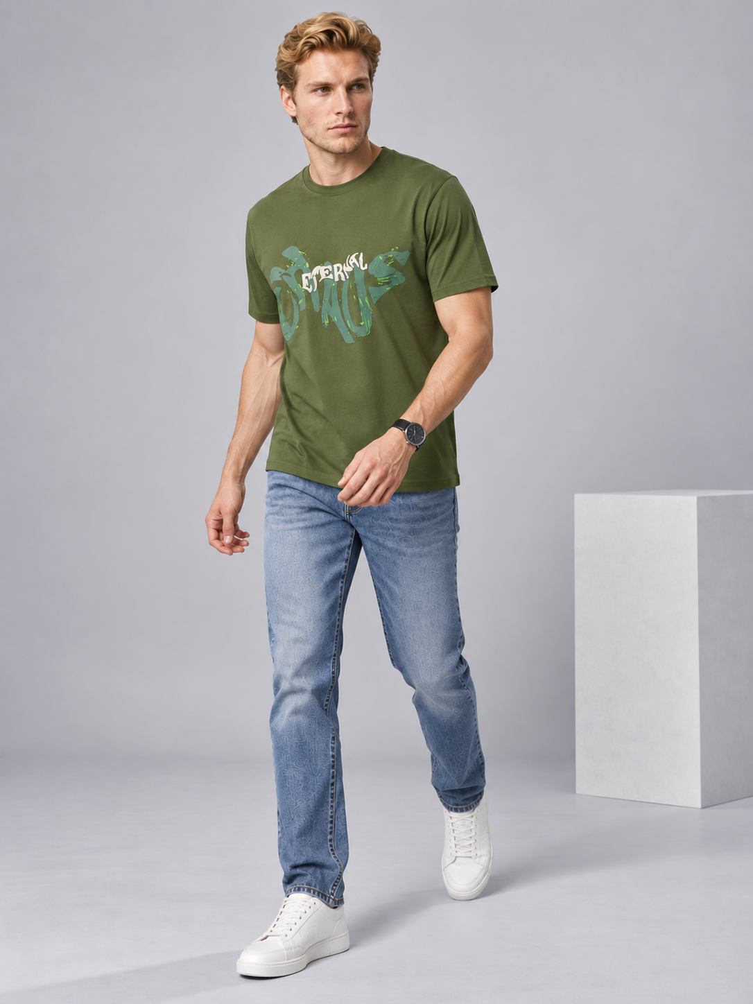 Men’s Premium Cotton Blend T-Shirt