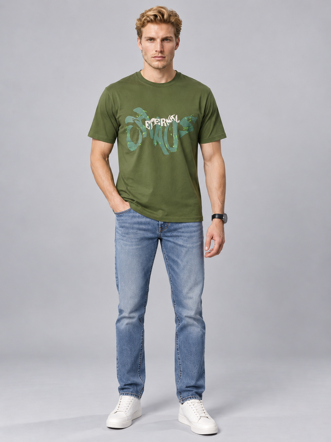 Men’s Premium Cotton Blend T-Shirt