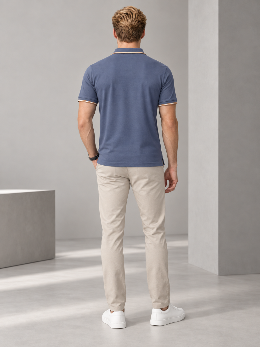 Men’s Premium Cotton Blend Half Sleeve T-Shirt