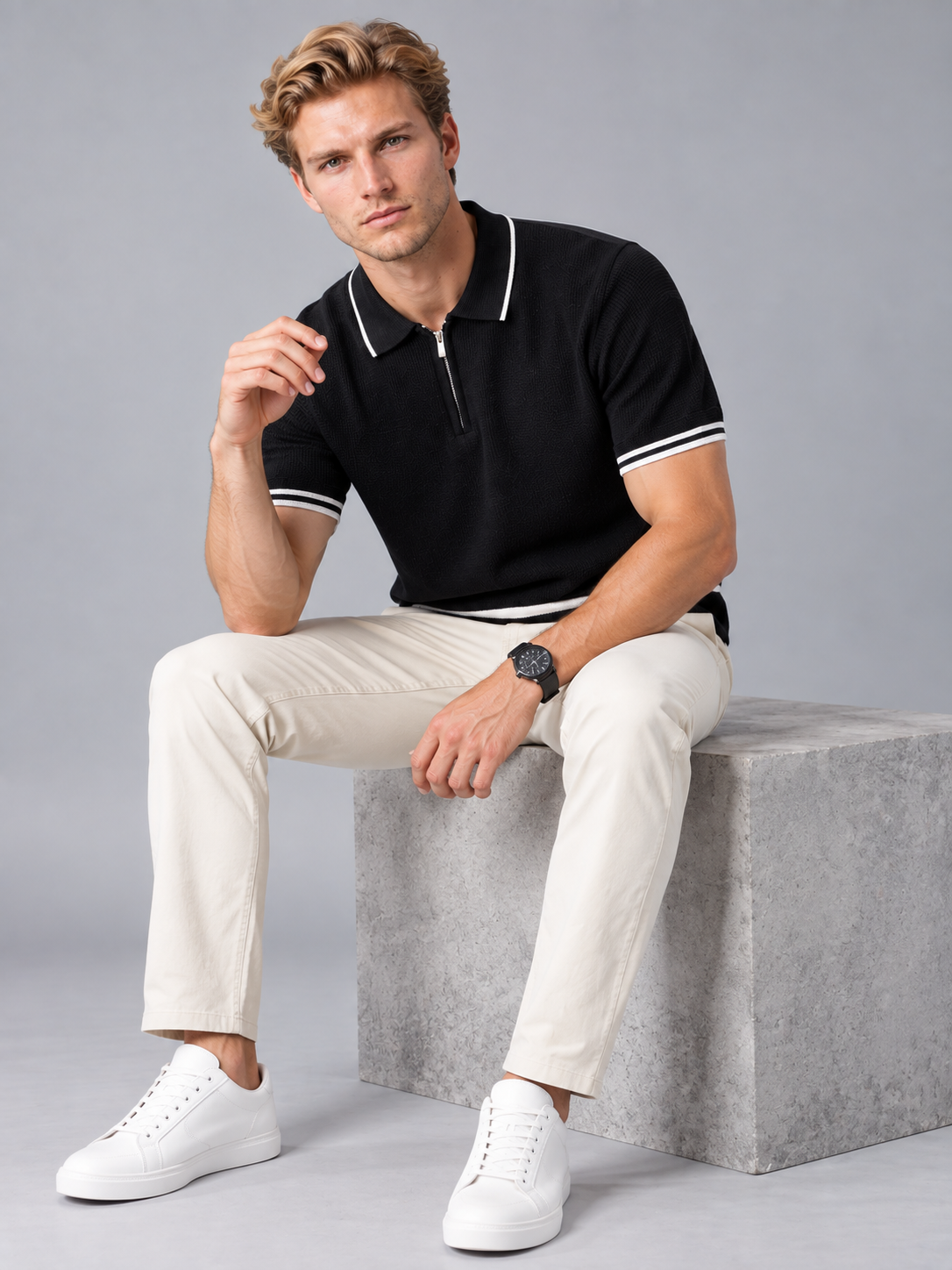 Men’s Premium Cotton Blend T-Shirt