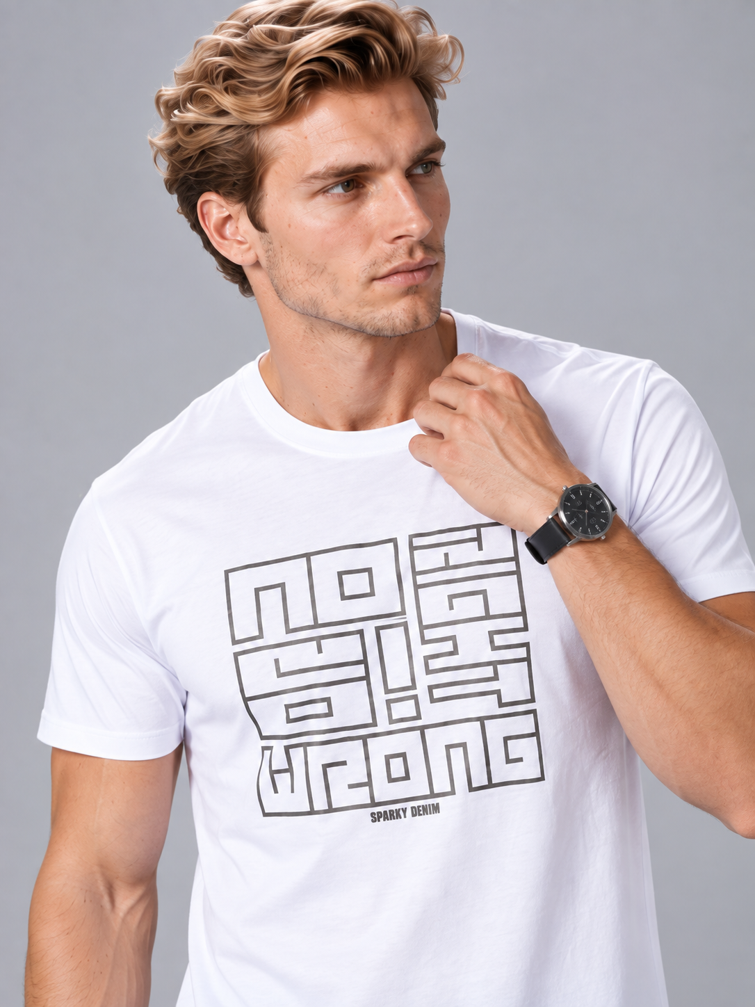 Men’s Premium Cotton Blend T-Shirt