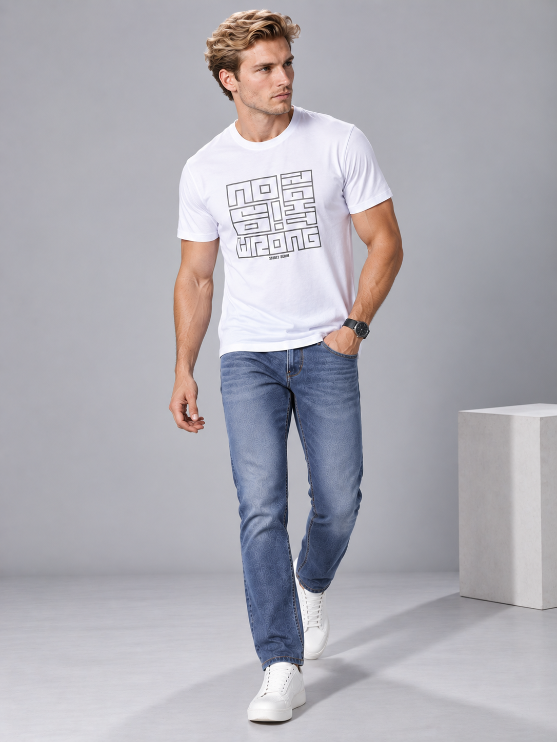 Men’s Premium Cotton Blend T-Shirt