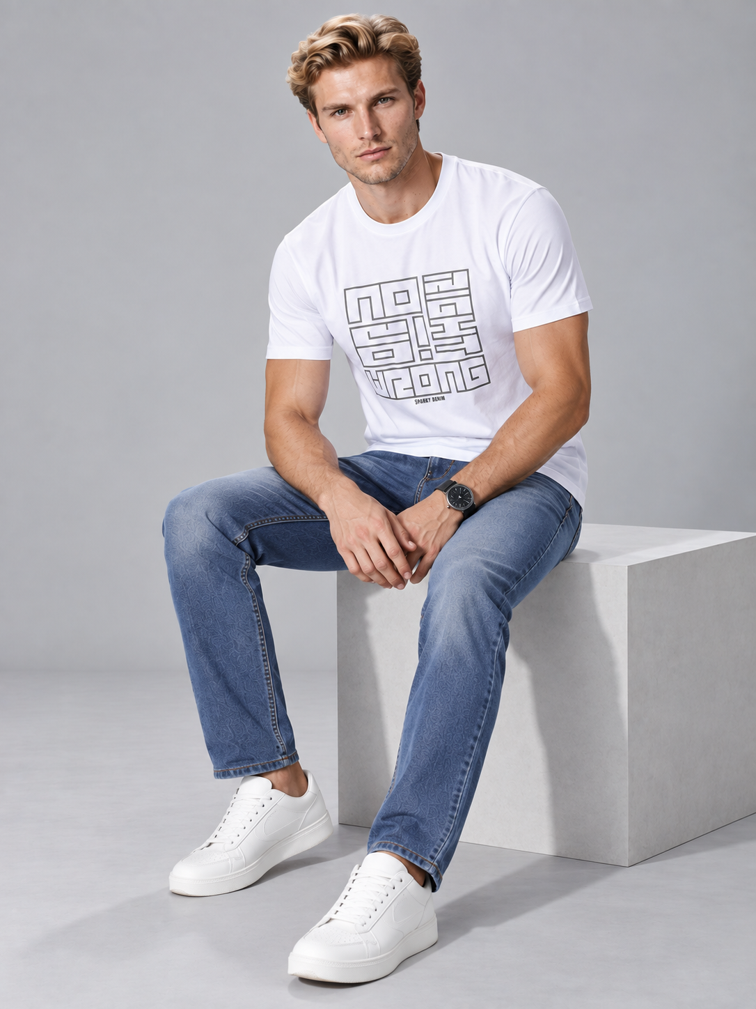 Men’s Premium Cotton Blend T-Shirt