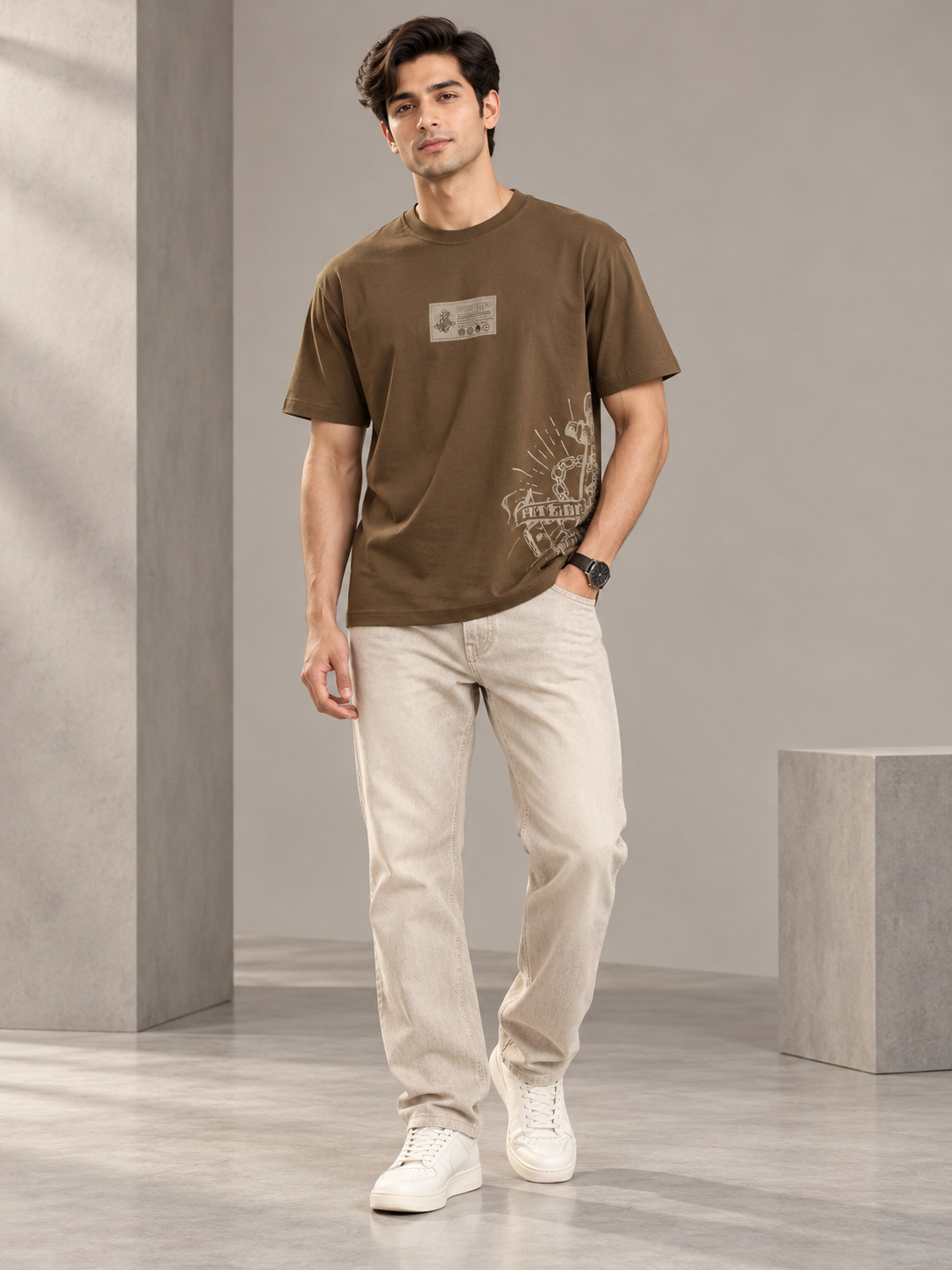 Men’s Premium Cotton Blend T-Shirt